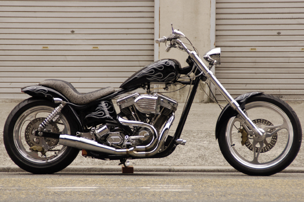 HARLEY-DAVIDSON 黒 タンク　FXR HARLEY-DAVIDSON 黒 タンク FXR RESERVEカスタムバイクギャラリー